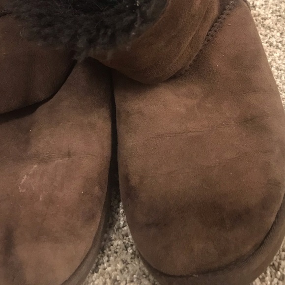 UGG Brown Bailey Bow II Boot - Picture 7 of 8